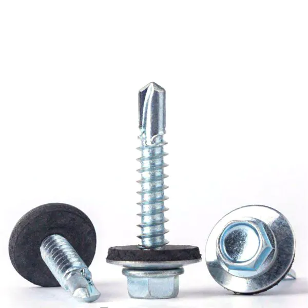 Indented Hex Washer Self-Drilling Screws